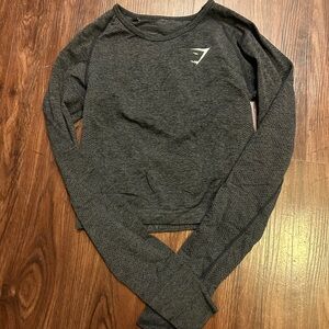 Gymshark compression crop long sleeve